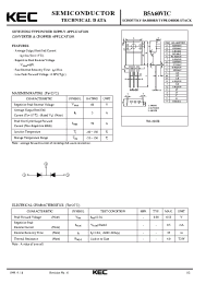 Datasheet B5A60 manufacturer KEC
